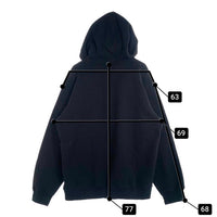 SUPREME シュプリーム 22SS BURBERRY バーバリー Box Logo Hooded Sweatshirt ボックスロゴ プルオーバースウェットパーカー ブラック Size XXL 福生店