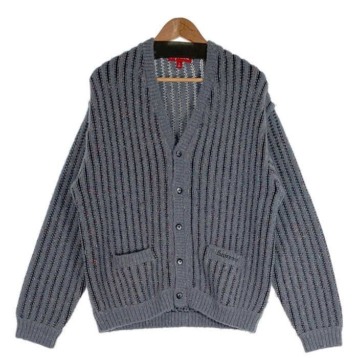 SUPREME シュプリーム 24SS Confetti Cardigan カーディガン ブルー Size M 福生店
