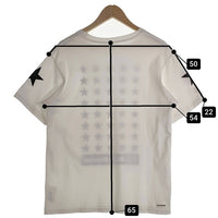 F.C.Real Bristol エフシーレアルブリストル 19AW 42 STARS TEE プリントTシャツ ホワイト FCRB-192071 Size M 福生店