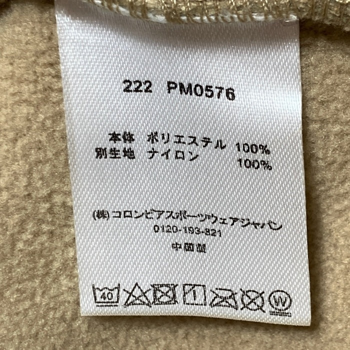 Columbia コロンビア フリース ジャケット ゴートアイルフリーストップ PM0576-265 ベージュ sizeL 瑞穂店