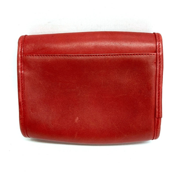 OLD COACH オールドコーチ ショルダーバッグ USA製 ドイツホック レッド 瑞穂店