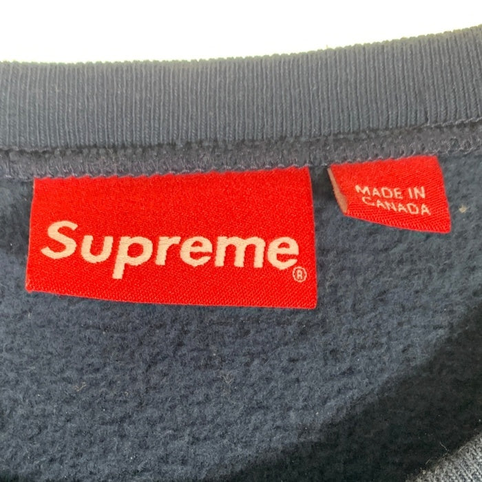 SUPREME シュプリーム 20SS Kanji Logo Crewneck 漢字ロゴ クルーネックスウェットトレーナー ネイビー Size XL 福生店
