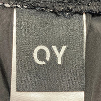 OY オーワイ カーゴ ジョガーパンツ リフレクターパイピング ブラック Size S 相当 瑞穂店