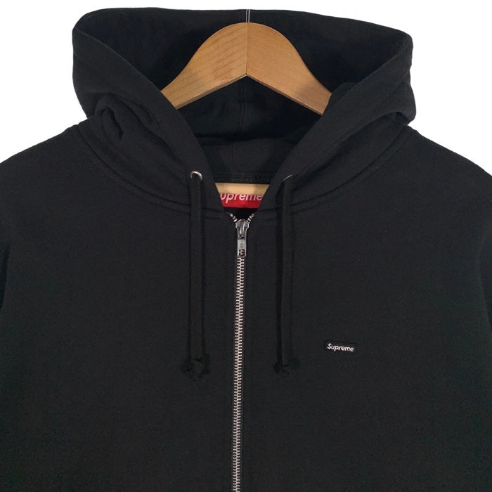 SUPREME シュプリーム Small Box Zip Up Hooded Sweat Shirts スモールボックスロゴ ジップアップ スウェットパーカー ブラック Size M 福生店