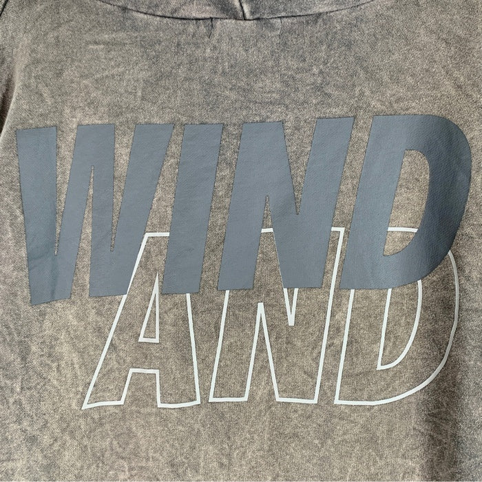 WIND AND SEA ウィンダンシー SULFER HOODIE サルファーフーディー プルオーバースウェットパーカー グレー WDS-O-SIG-24-Q1-CS-01 Size XL 福生店