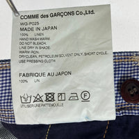 JUNYA WATANABE COMME des GARCONS MAN ジュンヤワタナベ コムデギャルソンマン WG-P025 AD2020 リネン デニム サルエル バイカーパンツ インディゴ sizeS 瑞穂店