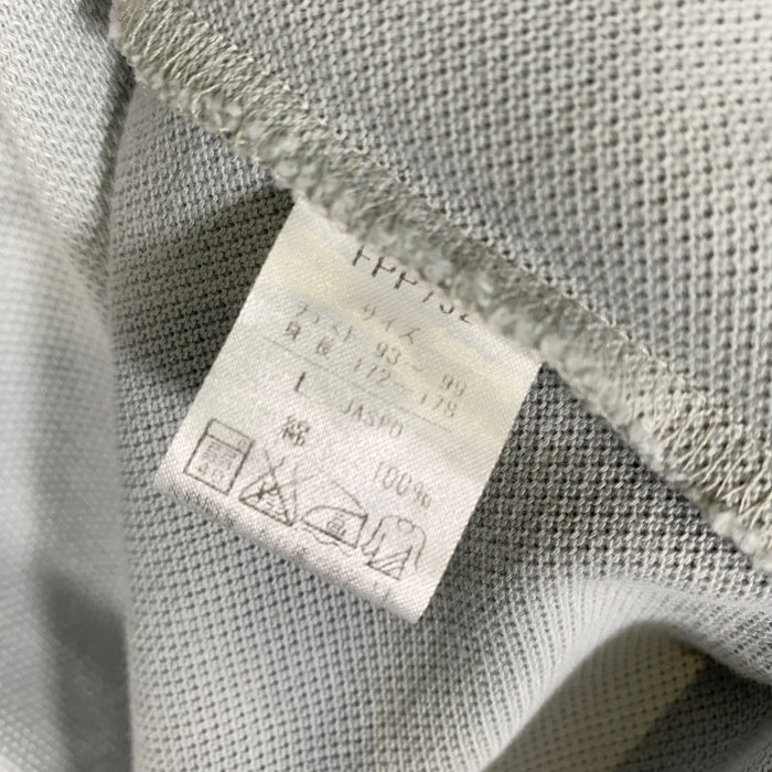 FRED PERRY フレッドペリー Tip Line Polo 半袖ポロシャツ コットンピケ グレー FPP732 日本製 Size L 福生店