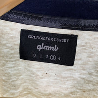 glamb グラム Gypsy-Lust CS ジプシーラスト カットソー レッド ネイビー GB0418/CS13 Size 3 福生店
