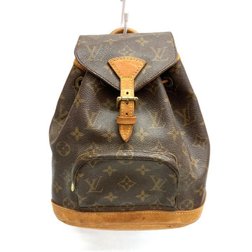 LOUIS VUITTON ルイヴィトン M51137 モンスリPM モノグラム バックパック リュックサック ブラウン 瑞穂店