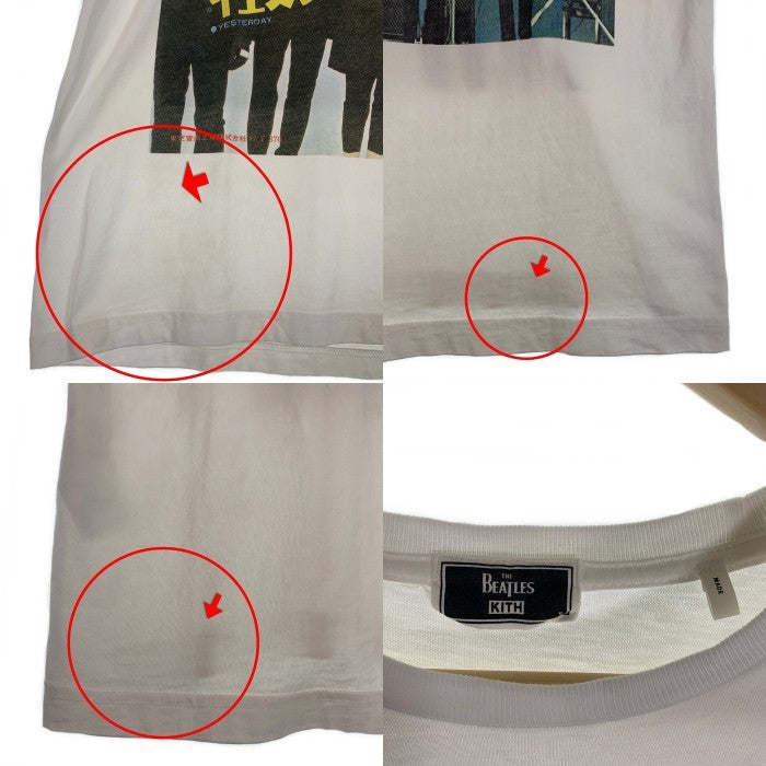 KITH NYC キス THE BEATLES ビートルズ フォトプリントTシャツ ホワイト Size S 福生店
