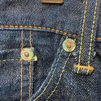 orSlow オアスロウ Lot 107 ジッパーフライ ストレートデニムパンツ ジーンズ インディゴ Size JPN M 瑞穂店