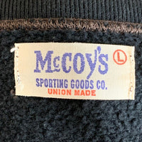 The Real McCoy's リアルマッコイズ Buco ブコ プリント ジップアップスウェットトレーナー ブラック Size L 福生店