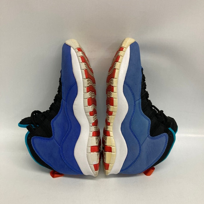 NIKE ナイキ スニーカー 310805-408 AIR JORDAN 10 RETRO エアジョーダン 10 レトロ  ブルー size26.5cm 瑞穂店