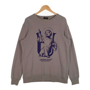 UNDERCOVER アンダーカバー 17AW SWEAT ANGEL U プリント クルーネックスウェットトレーナー チャコールグレー UCT4892-2 Size 3 福生店