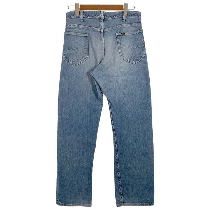 70's LEE リー 101z DENIM PANTS デニムパンツ サイド黒タグ TALONジップ ライトブルー USA製 Size W33 福生店