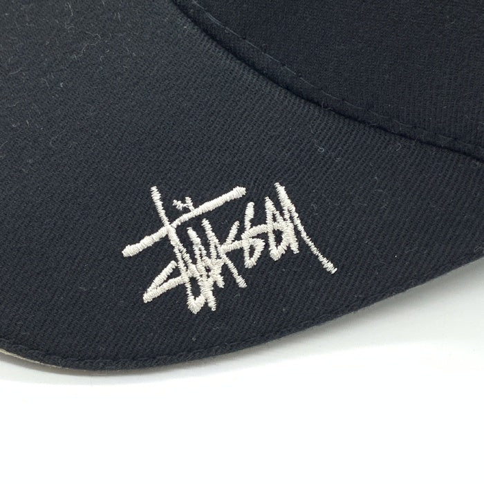 STUSSY ステューシー hats 6パネルキャップ NYC ブラック 刺繡 オールド Size S/M 福生店