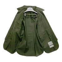 防衛庁 陸上自衛隊 90s ミリタリー ワーク ジャケット カーキ size3号 瑞穂店