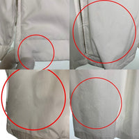UNIVERSAL PRODUCTS ユニバーサルプロダクツ T.M. ZIP FRONT L/S BLOUSON トーマスメイソン ジップアップブルゾン ジャケット ホワイト コットン 201-60307 Size 2 福生店
