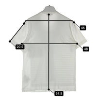 COMME des GARCONS HOMME PLUS コムデギャルソンオムプリュス AD2009 PE-T021 Vネック風 パッチワーク Tシャツ ホワイト sizeS 瑞穂店