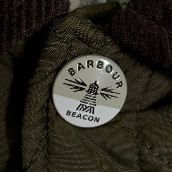 Barbour バブアー STARLING JACKET ナイロン キルティングジャケット オリーブ MQU1019 並行品 Size S 福生店