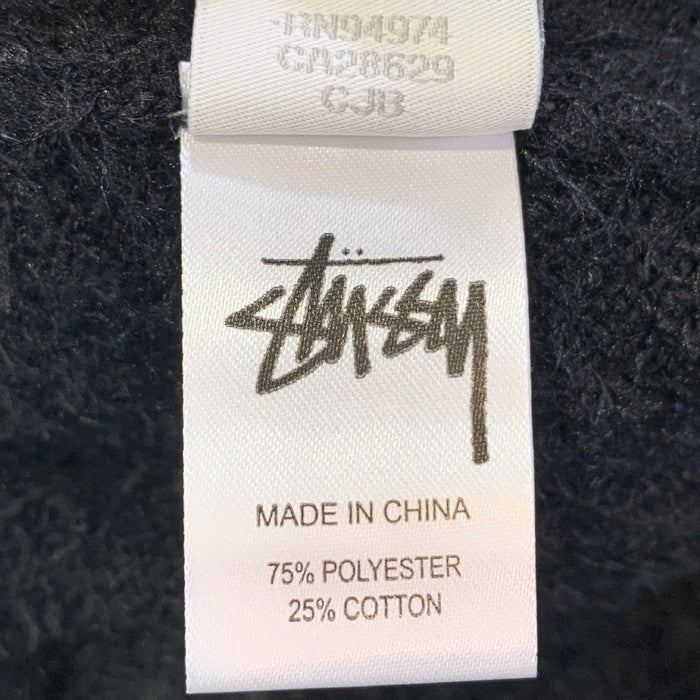 STUSSY ステューシー Australia Fluffy Sweater フラフィーセーター ブラック ポリエステル コットン ST0M0527 Size L 福生店