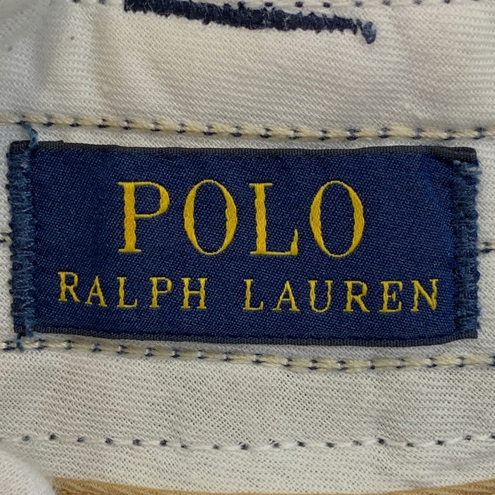 POLO RALPH LAUREN ポロラルフローレン コットン チノ カーゴショーツ ショートパンツ ネイビー Size L 相当 福生店