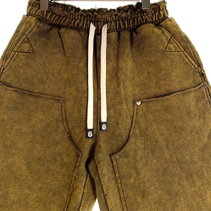 GODSPEED ゴッドスピード Carpenter Distressed Shorts カーペンター ディストレスト ショーツ ベージュ Size S 福生店