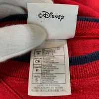 WALT DISNEY WORLD ウォルトディズニーワールド MICKEY MOUSE ミッキーマウス スウェット レッド sizeS 瑞穂店