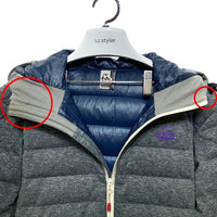 CHUMS チャムス ダウンジャケット レディース グレー sizeL 瑞穂店