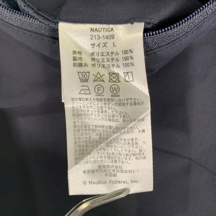 NAUTICA ノーティカ Recycled PET Track Pants ナイロン トラックパンツ ネイビー 213-1409 Size L 福生店