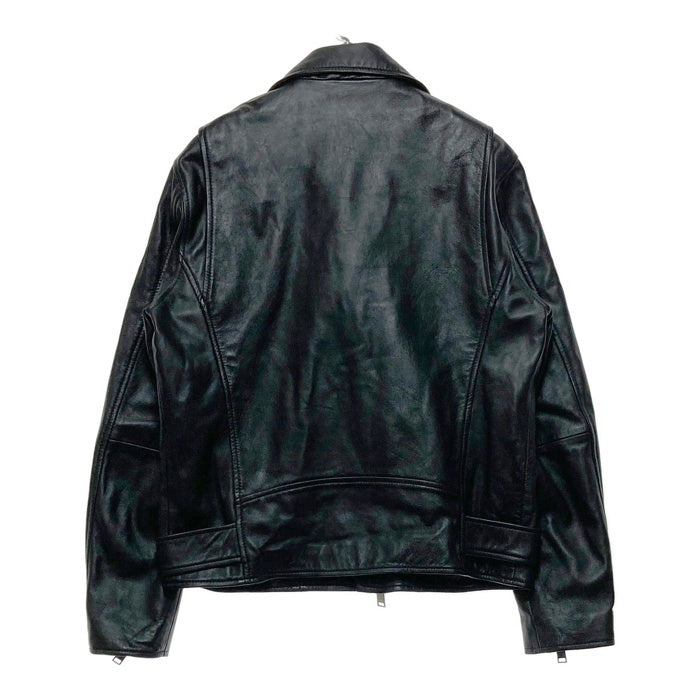JACKROSE ジャックローズ ラムレザー ダブルライダースジャケット ブラック 24AW Size XL 瑞穂店