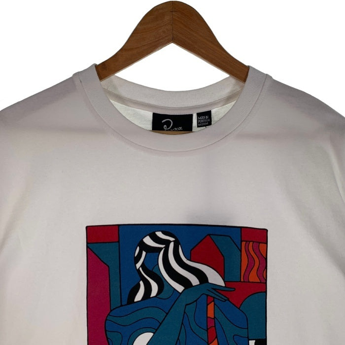 Parra パラ THE FARMHOUSE T-SHIRT ザファームハウス プリントTシャツ ホワイト Size M 福生店