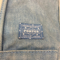 PORTER GIRL ポーターガール ブリーチデニム ボーイフレンド トートバッグ ライトインディゴ 瑞穂店