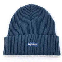 SUPREME シュプリーム Small Box Logo Beanie スモールボックスロゴ リブビーニー キャップ ネイビー アクリル 瑞穂店