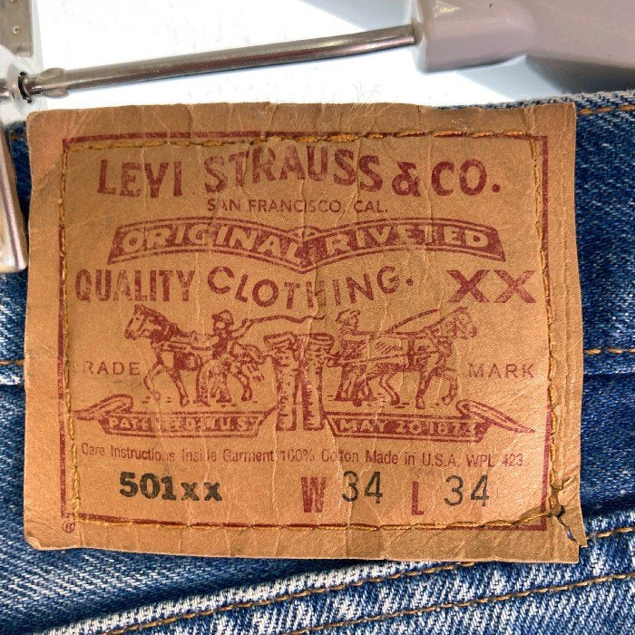 Levis リーバイス 501xx USA製 90s デニムパンツ インディゴ sizeW34 瑞穂店