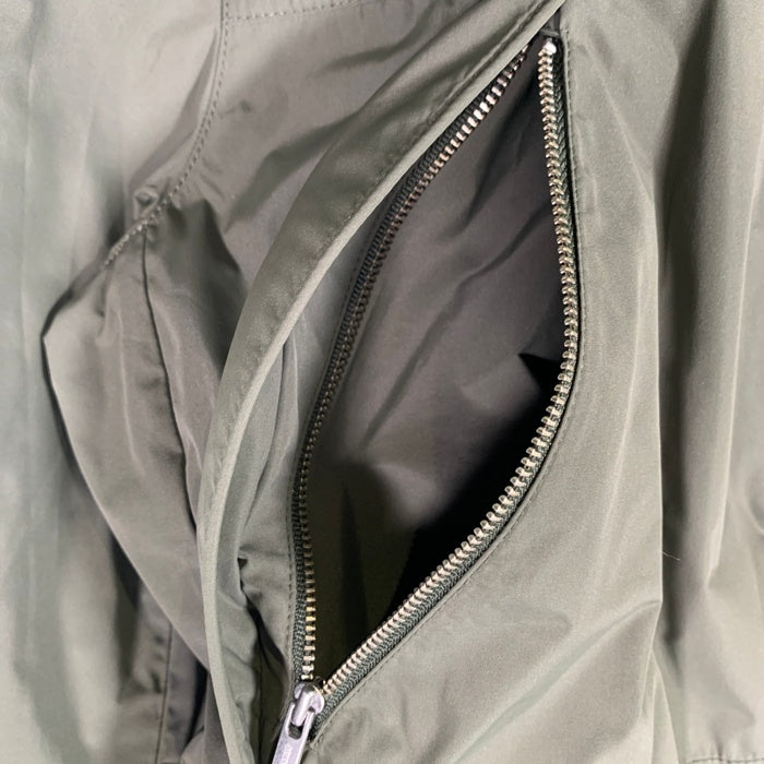 LACOSTE ラコステ ハイネック 4ポケット サファリジャケット ナイロンパーカー オリーブ BH443E-52G Size US M/L 福生店