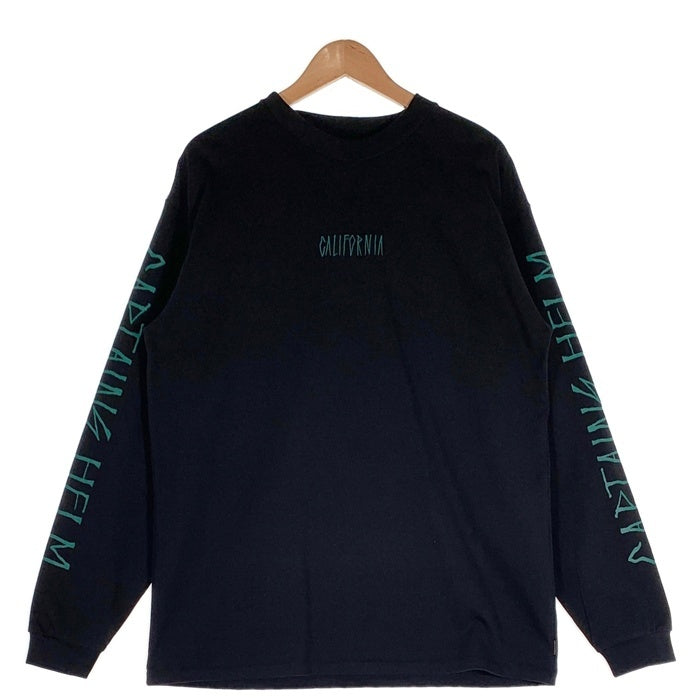 CAPTAINS HELM キャプテンズヘルム US LOGO LS T USロゴ ロングスリーブ Tシャツ 長袖 ロンT ブラック CH24-SP-T40 Size L 福生店