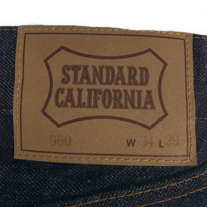 STANDARD CALIFORNIA スタンダード カリフォルニア SD Denim Pants デニムパンツ インディゴ 960 Size W34 L29 福生店