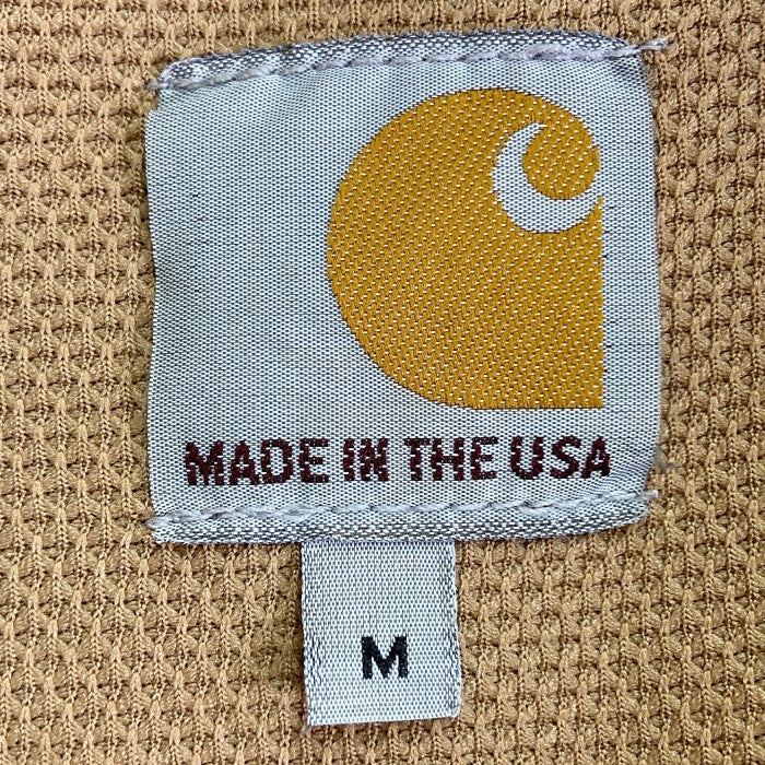 Carhartt カーハート J131 BRN USA製 アクティブジャケット 裏サーマル ブラウン sizeM 瑞穂店