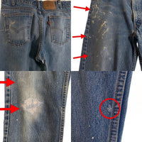 90`s Levi`s リーバイス 505 テーパードデニムパンツ インディゴ 40505-0215 USA製 97年 Size W36 L32 福生店