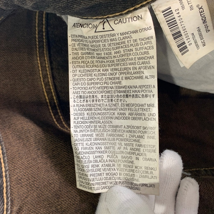 ZARA ザラ バギーフィット デニムパンツ ブラウン Size W34 福生店