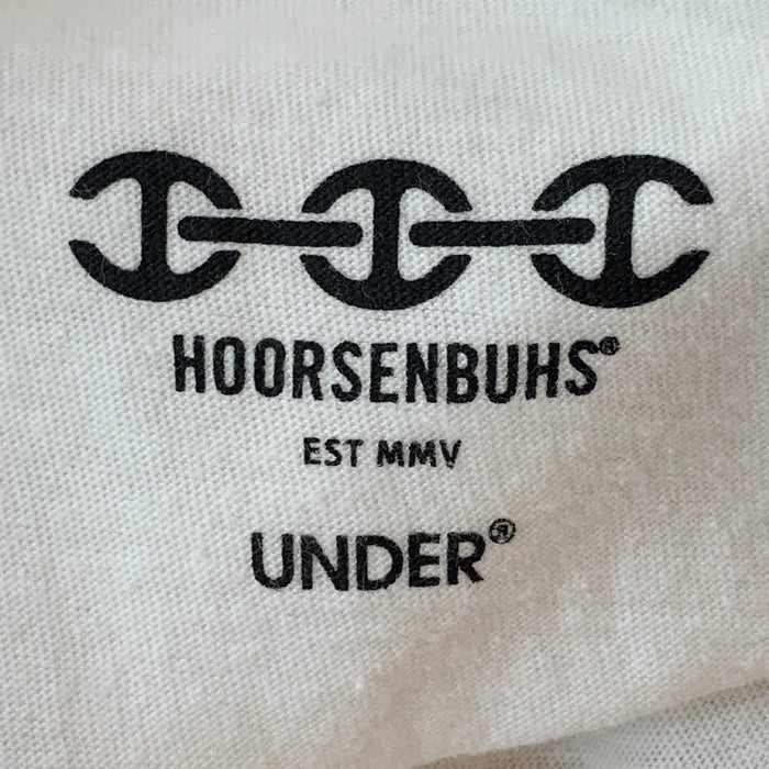HOORSENBUHS ホーセンブース UNDER R アンダーアール Skate Graphic Tee スケートグラフィック Tシャツ ホワイト ロンハーマン Size L 福生店