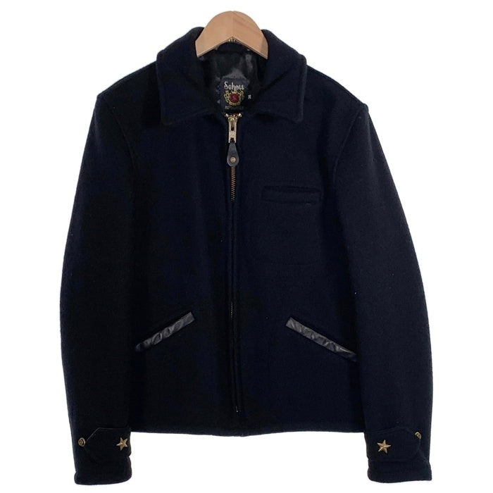 Schott ショット ウール CPOジャケット ブラック 7176 USA製 Size 36 福生店