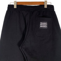 MARKET  マーケット MARKET HNNNG SWEAT PANTS スウェットパンツ ブラック 395000239 Size M 福生店