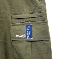 NAUTICA ノーティカ リップストップ カーゴショーツ ショートパンツ オリーブ 221-1432 Size XL 瑞穂店