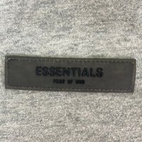 ESSENTIALS エッセンシャルズ モックネック フロッキープリント Tシャツ グレー sizeM 瑞穂店