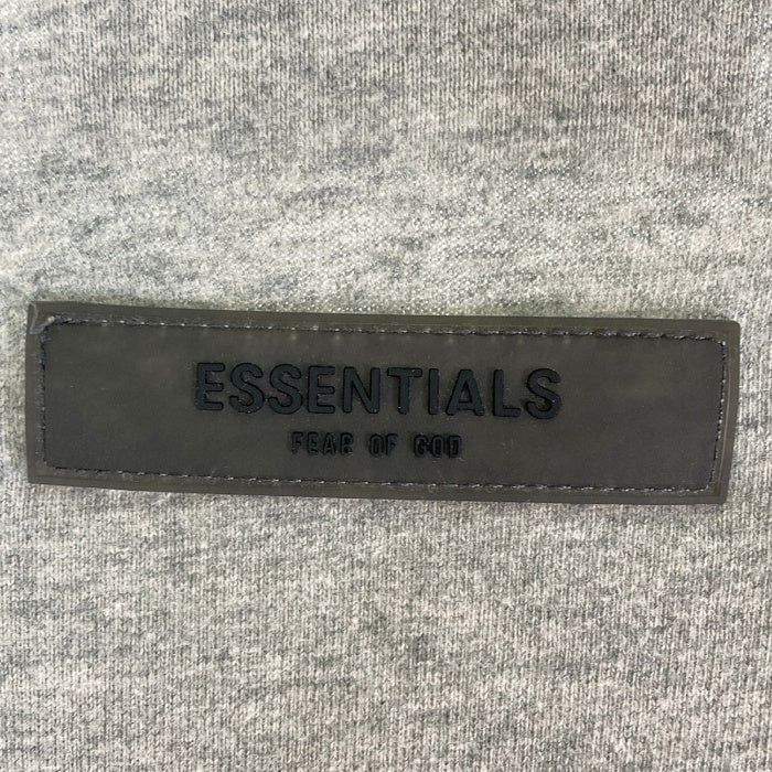 ESSENTIALS エッセンシャルズ モックネック フロッキープリント Tシャツ グレー sizeM 瑞穂店