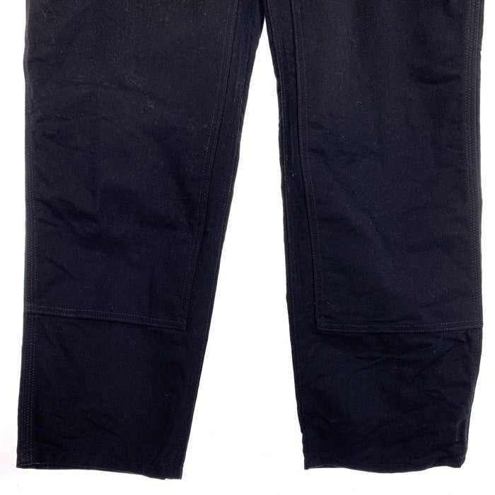 Carhartt ダブルニー ダック ペインター パンツ ブラック 36/32