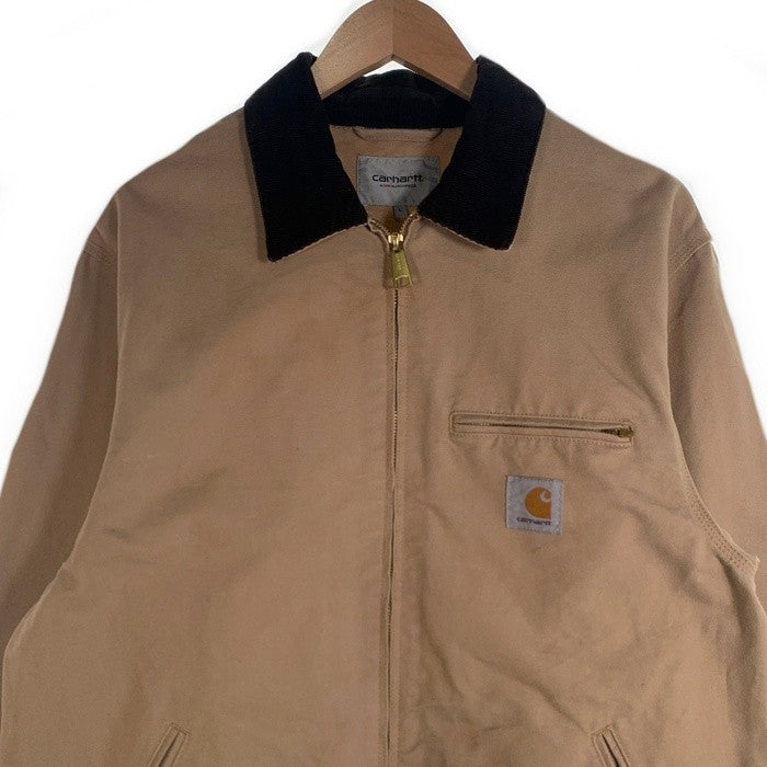Carhartt WIP カーハートワークインプログレス DETROIT JACKET デトロイトジャケット ダック地 裏地なし ベージュ I033112.2N2 Size L 福生店