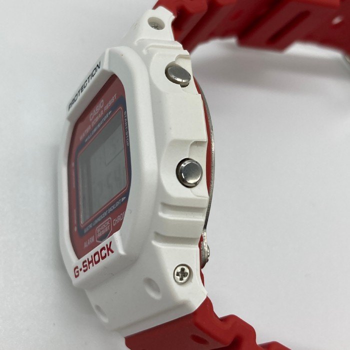 CASIO カシオ DW-5600TB-4AJF G-SHOCK THROW BACK スローバック 1983 腕時計 ホワイト レッド 瑞穂店